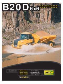 Bell B20D 6X6 Specifications