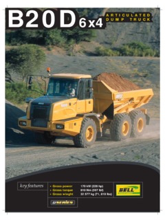 Bell B20D 6X4 Specifications