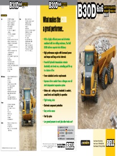 Bell B30D 6x6 Specifications