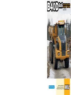 Bell B40D 6x6 Specifications