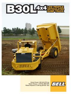 Bell B30L 4x4 Specifications