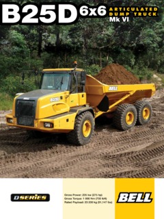 Bell B25D 6x6 Specifications