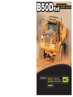 Bell B50D 6X6 Specifications