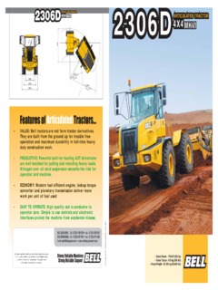 Bell 2806D Specifications