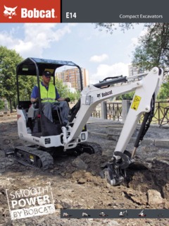 Bobcat E14 Specifications