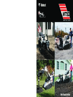 Bobcat MT50 Specifications