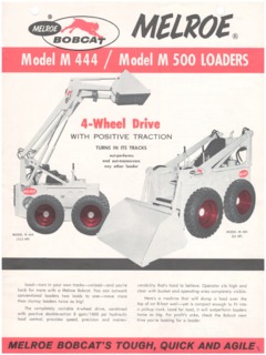 Bobcat M 500 Specifications