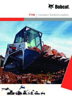 Bobcat T110 Specifications
