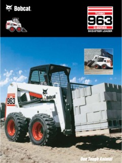 Bobcat 963 Specifications