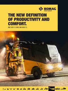 Bomag BM 2000/60 Specifications