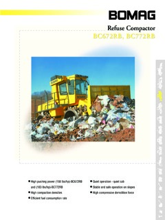 Bomag BC 772 RB Specifications