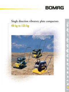 Bomag BP25/48D Specifications