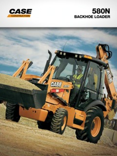 Case 580N Specifications
