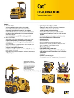 Caterpillar (CAT) CB36B Specifications