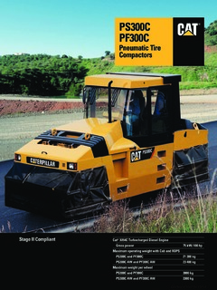 Caterpillar (CAT) PF300C Specifications