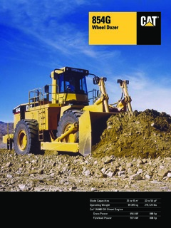 Caterpillar (CAT) 854G Specifications
