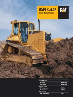 Caterpillar (CAT) D5N LGP Specifications