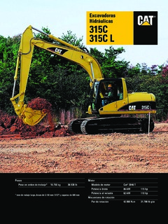 Caterpillar (CAT) 315C L Specifications