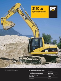 Caterpillar (CAT) 319C LN Specifications