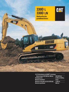 Caterpillar (CAT) 330D L Specifications