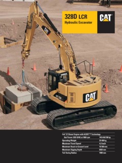 Caterpillar (CAT) 328D LCR Specifications