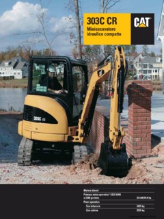 Caterpillar (CAT) 303C CR Specifications