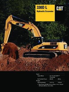 Caterpillar (CAT) 330D L Specifications