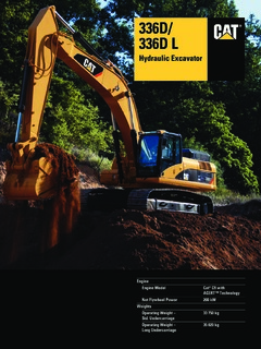 Caterpillar (CAT) 336D L Specifications