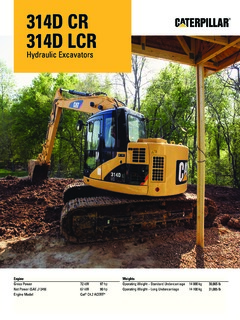 Caterpillar (CAT) 314D LCR Specifications