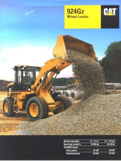 Caterpillar (CAT) 924Gz Specifications