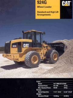 Caterpillar (CAT) 924G Specifications