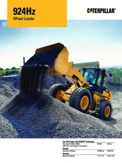 Caterpillar (CAT) 924Hz Specifications