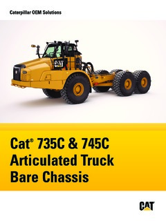 Caterpillar (CAT) 735C Specifications