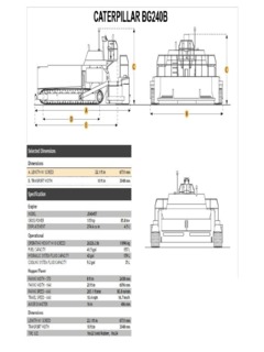 Caterpillar (CAT) BG240B Specifications