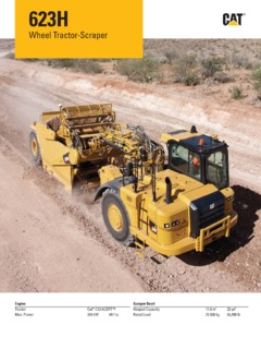 Caterpillar (CAT) 623H Specifications