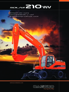 Daewoo Solar 210WV Specifications