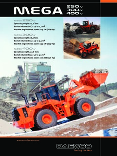 Daewoo MEGA 200-v Specifications