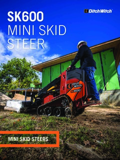 Ditch Witch SK600 Specifications