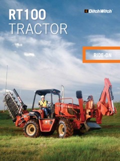 Ditch Witch RT100 Specifications