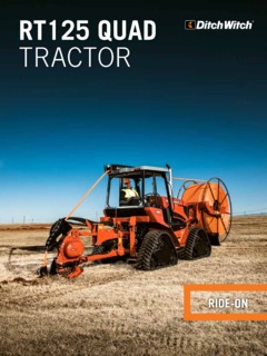 Ditch Witch RT125 Quad Specifications