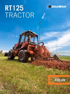 Ditch Witch RT125 Specifications