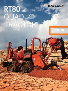 Ditch Witch RT80 Quad Specifications
