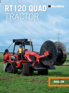 Ditch Witch RT120 Quad Specifications