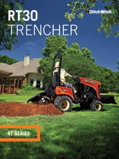 Ditch Witch RT30 Specifications