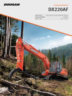 Doosan DX220AF Specifications