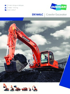 Doosan DX160LC Specifications