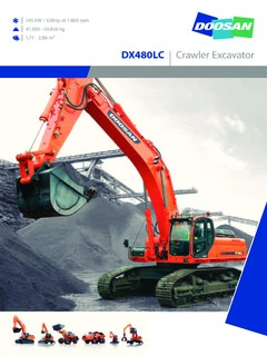 Doosan DX480LC Specifications