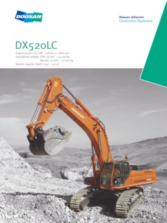 Doosan DX520LC Specifications