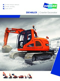 Doosan DX140LCR Specifications