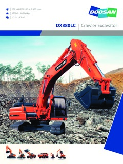 Doosan DX380LC Specifications